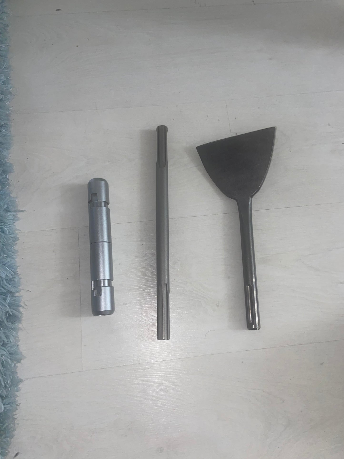 SDS Max to SDS max Hammer Drill Adapter Plus Extension Bar and Wide Chisel