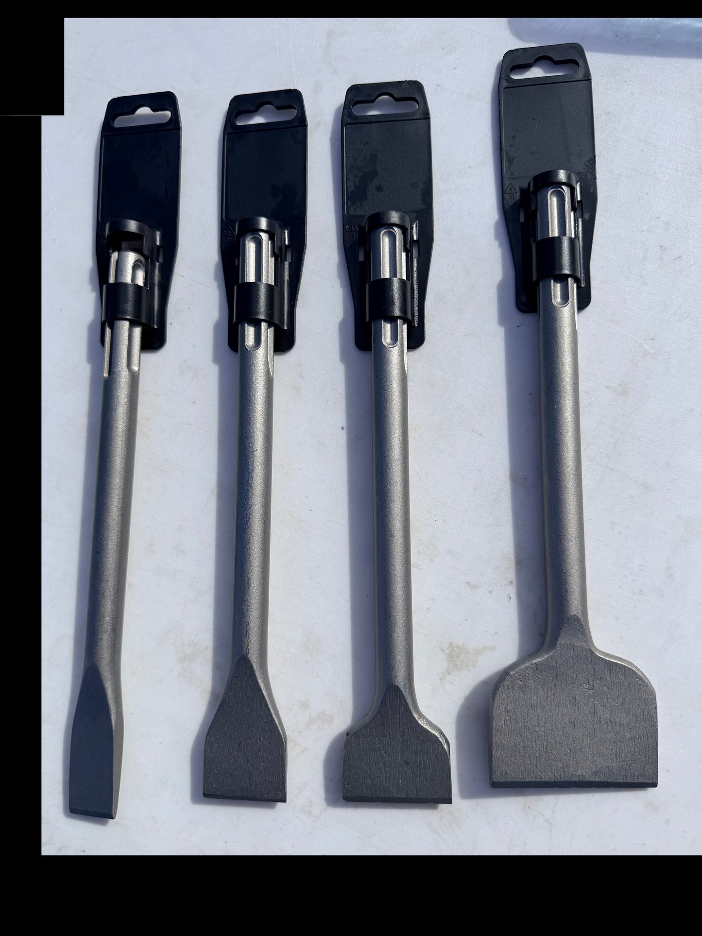 SDS Max Chisel Set (4) Piece 3/4"-3"