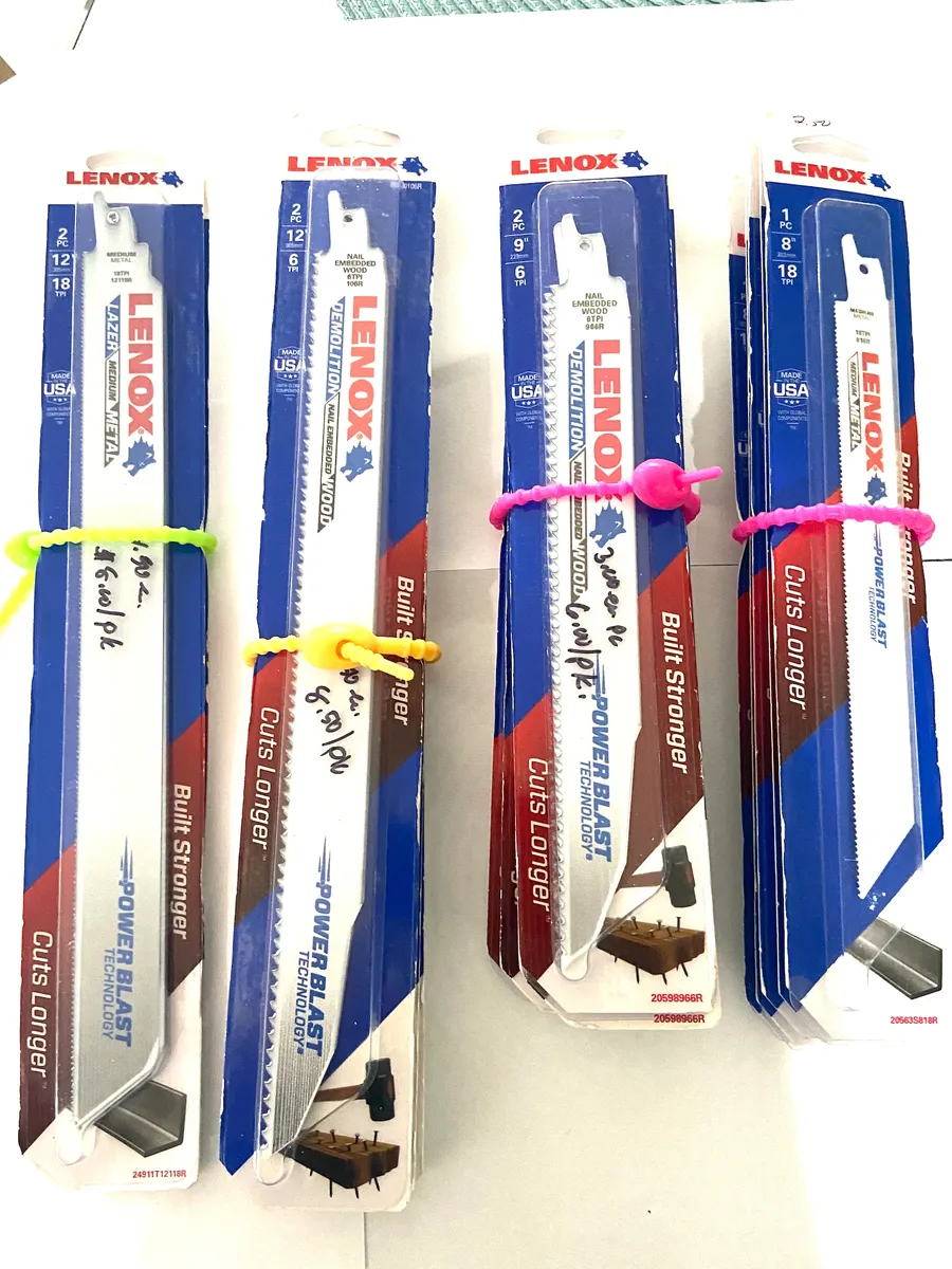 Lenox Reciprocating Saw Blades