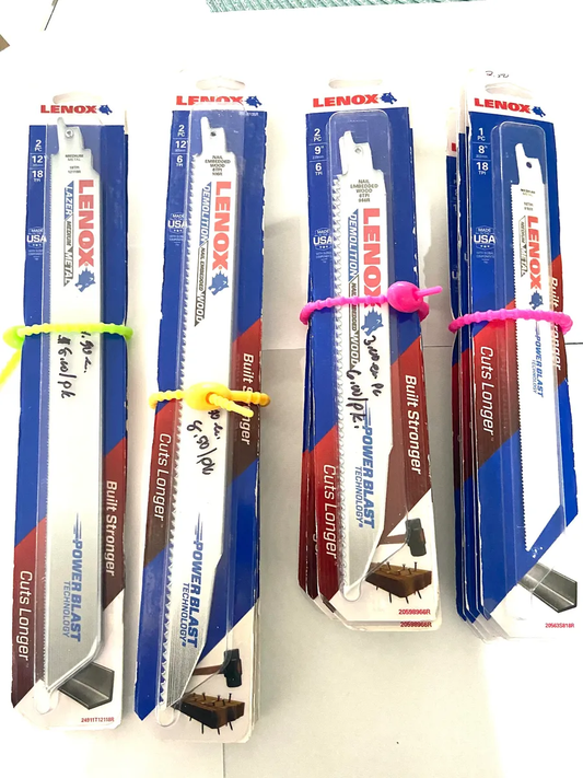 Lenox Reciprocating Saw Blades
